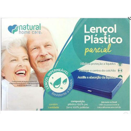 Imagem do produto Lencol Plástico Parcial Casal Natural Home Care