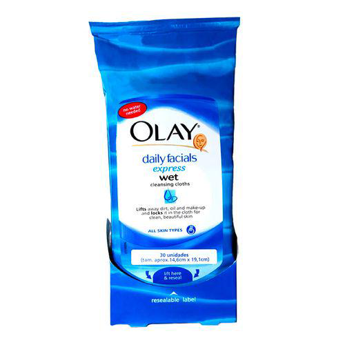 Imagem do produto Lenços - De Limpeza Olay Cleansers Com 30 Unidades