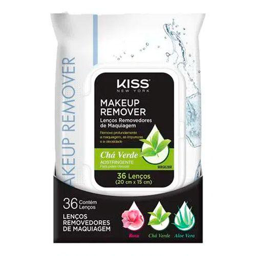 Lenços Demaquilantes Kiss Chá Verde 1 Unidade