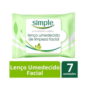 Imagem do produto Lenços Umedecidos Facial Simple 7