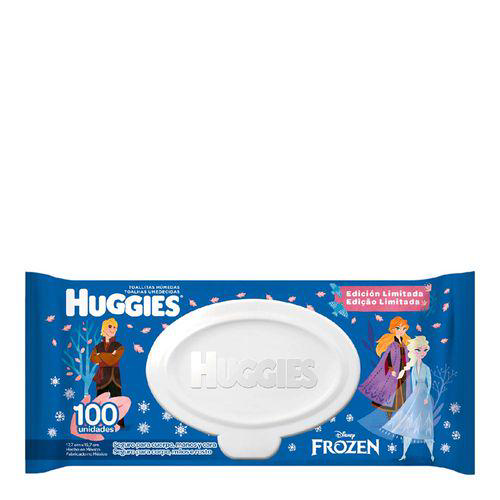 Lenços Umedecidos Huggies Frozen Com 100 Unidades Panvel Farmácias