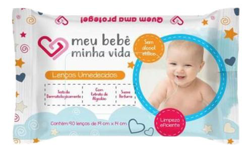 Imagem do produto Lenços Umedecidos Meu Bebê Minha Vida 90 Unidades Nutriex