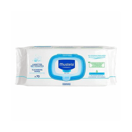 Imagem do produto Lencos Umedecidos Mustela Com 70 Unidades
