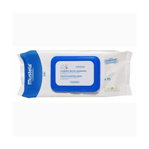 Imagem do produto Lencos Umedecidos Para Troca De Fraldas Mustela C/70