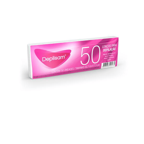 Leno Depilatrio Depilsam Com 50 Folhas