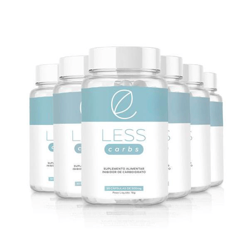 Imagem do produto Lesscarbs Inibidor De Carboidrato 180 Dias 180 Cápsulas + Ebook Eleve Life