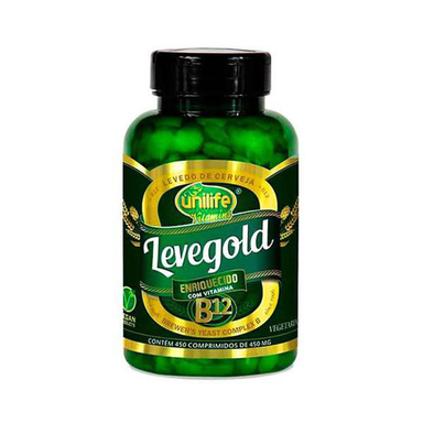 Imagem do produto Levegold + Vitamina B12 Unilife 450 Comprimidos De 450Mg