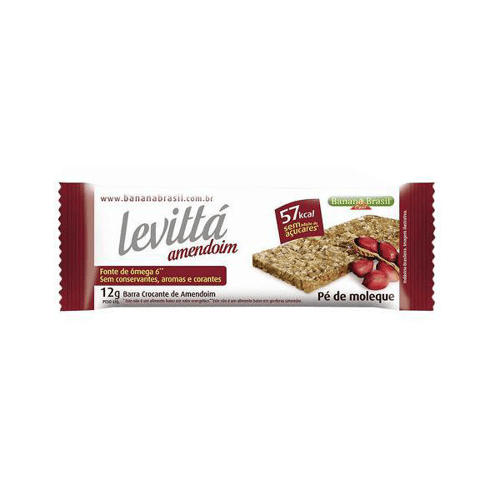 Imagem do produto Levitta Amendoim Barra Crocante De Amendoim