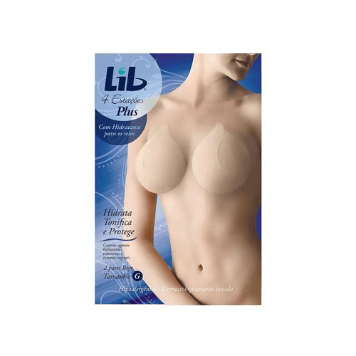 Imagem do produto Lib Quatro - Estacoes Modelador De Seios Tamanho Grande 2 Unidades