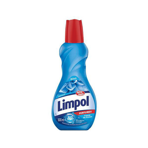 Limpador Limpol Uso Geral Perfumado Frescor Do Oceano 500Ml