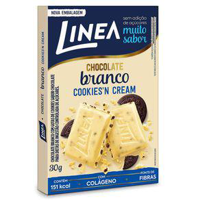 Imagem do produto Linea Chocolate Branco Cookies'n Cream 30G