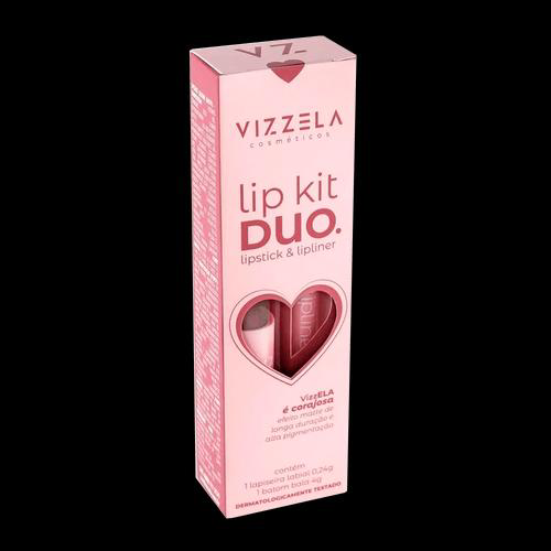 Imagem do produto Lip Kit Duo Lapiseira Labial + Batom Matte Cor 02 Corajosavizzela