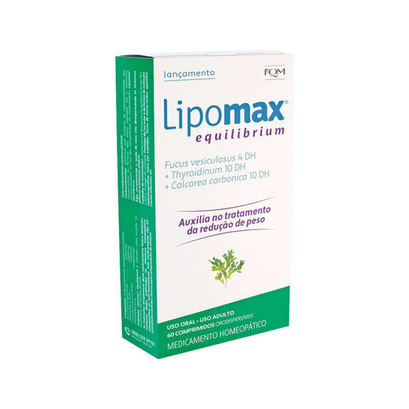 Lipomax Equilibrium Com 60 Comprimidos Orodispersiveis