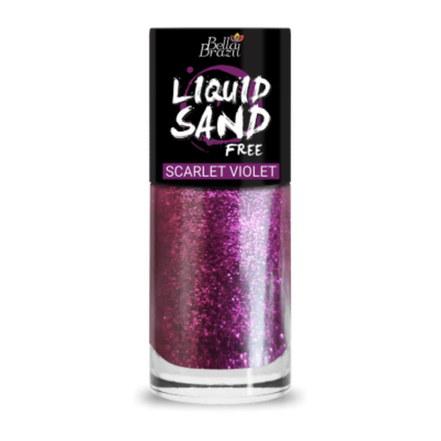 Imagem do produto Liquid Sand 1310 Scarlet Violet Esmalte Efeito Cristal 9Ml Bella Brazil