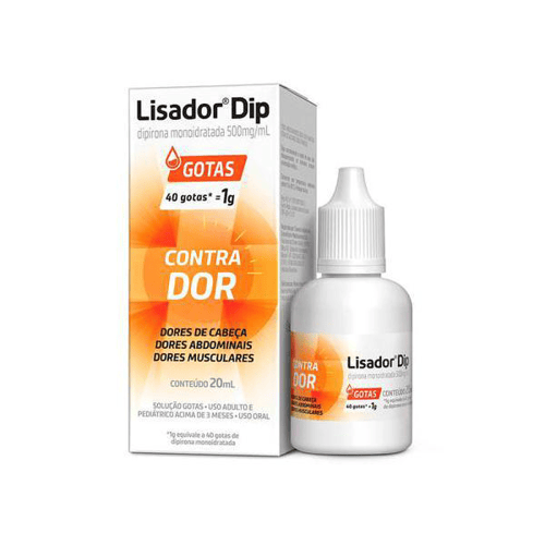 Lisador Dipirona 20Ml Gotas