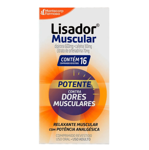 Lisador Muscular - 16 Comprimidos Revestidos