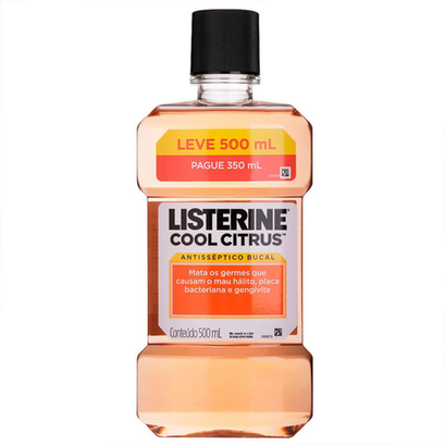 Listerine - Cool Citrus Lv 500Ml Pg 400Ml