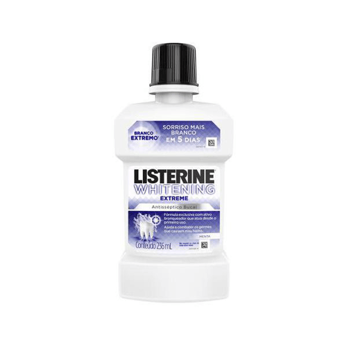 Listerine Whitening Extreme Menta 236Ml
