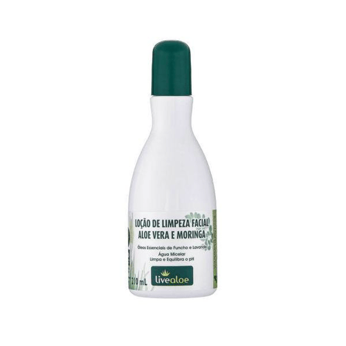 Imagem do produto Live Aloe Loção De Limpeza Facial, Aloe Vera E Neem 210Ml Live Aloe