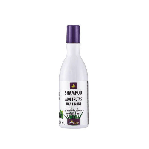 Imagem do produto Live Aloe Shampoo Aloe Frutas, Uva E Noni 300Ml Live Aloe