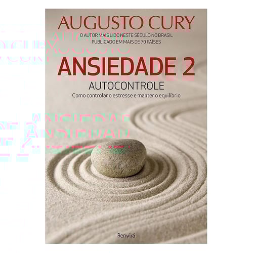Imagem do produto Livro Ansiedade 2 Autocontrole Autor Augusto Cury