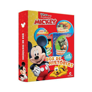 Imagem do produto Livro Box De Histórias Mickey Disney Culturama Com 6 Mini Livrinhos