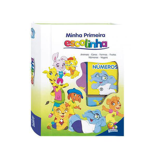 Livro Escolinha Minha Primeira...Box Com 6 Unidades.
