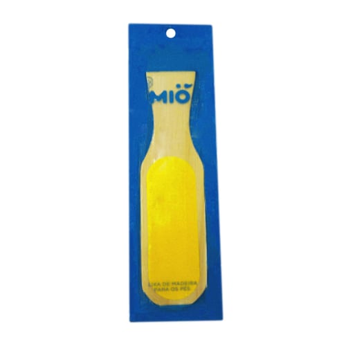 Imagem do produto Lixa De Madeira Para Pés Mió Dupla Face 1 Unidade
