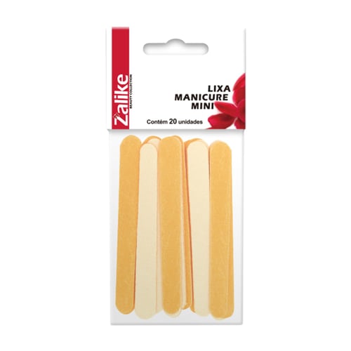 LIXA MANICURE C/20 ZALIKE CANARIO