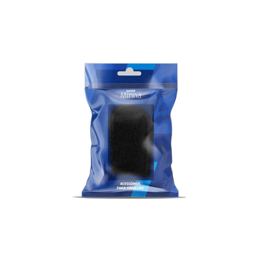 Imagem do produto Lixa Para Pés Minná Descartável Adesivada Preta C/ 20Un