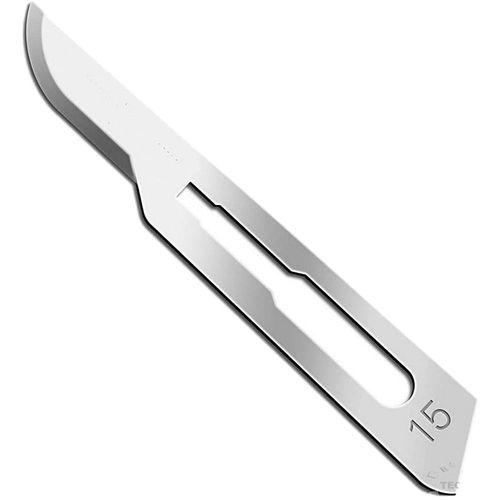 Lmina De Bisturi Labor Import Aço Carbono Nr 15