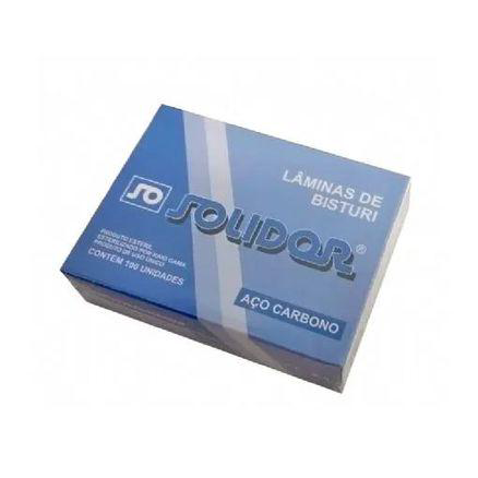 Imagem do produto Lminas Para Bisturi Solidor N11 Aço Carbono 100 Unidades
