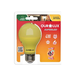 Imagem do produto Lmpada Ourolux Superled Antiinseto 4W 1600K Bivolt 1 Unidade