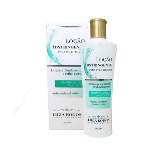 Loção Adstringente Ligia Kogos Pele Oleosa E Mista 200Ml