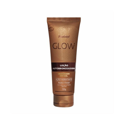 Locao Autobronzeadora Corporal Panvel Glow 120G