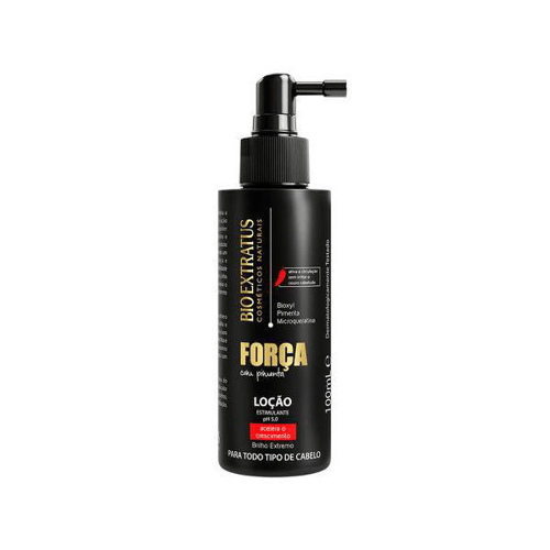 Imagem do produto Loção Capilar Bio Extratus Cosméticos Naturais Força Com Pimenta Com 100Ml