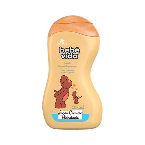Loção - Cremosa Hidratante Bebê Vida Suave - 200 Ml