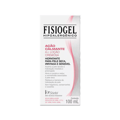 Imagem do produto Loção Cremoso Fisiogel A.i. Ação Calmante Pele Seca, Irritada E Sensível 100Ml