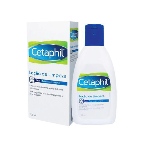 Loção De Limpeza Facial - Cetaphil Pele Seca E Sensível 120Ml