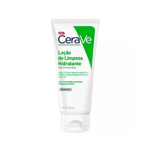 Loção De Limpeza Hidratante - Cerave Pele Normal A Seca 200Ml