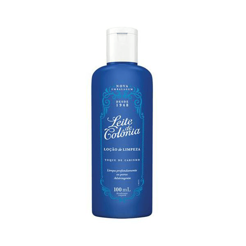 Loção De Limpeza Leite De Colônia Toque De Carinho 100Ml