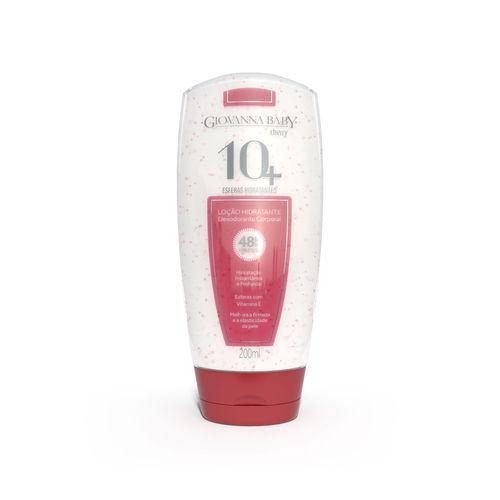 Loção Hidratante 10+ 200Ml Cherry