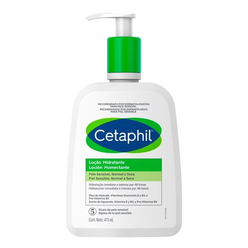 Loção Hidratante Cetaphil Galderma Para Pele Normal A Seca 473Ml