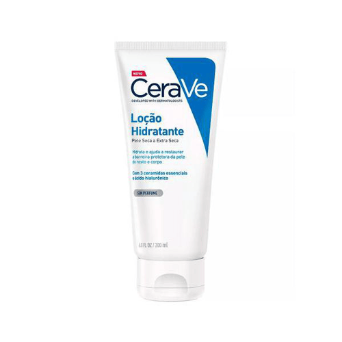 Loção Hidratante Corporal CeraVe - Hidratação 24H E Textura Fluida 200Ml