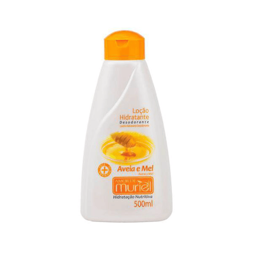 Imagem do produto Loção Hidratante Corporal Muriel Amor Aveia E Mel Com 500Ml