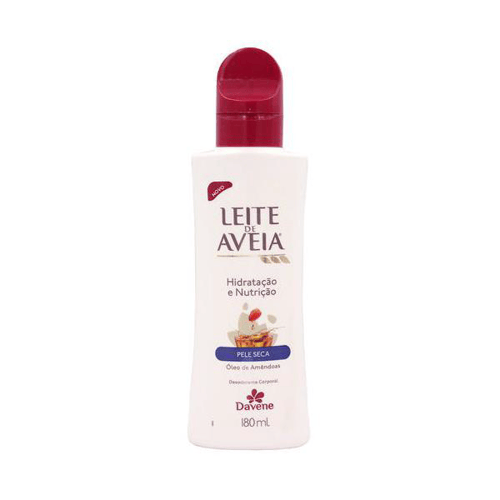 Loção Hidratante Davene Leite De Aveia Pele Seca 180Ml