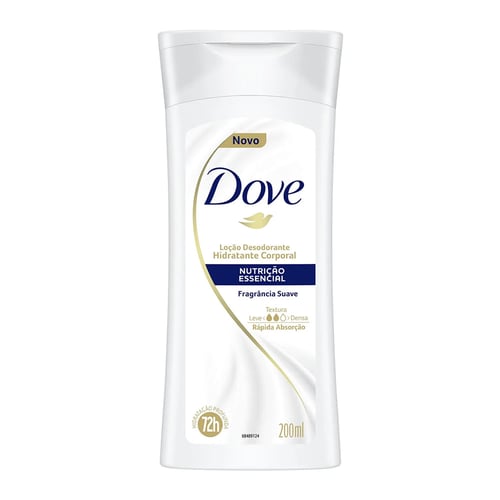 Loção Hidratante Dove Nutrição Essencial Suave 200Ml 200Ml