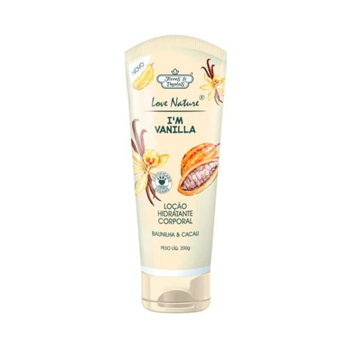 Locao Hidratante Flores E Vegetais Baunilha E Cacau 200G