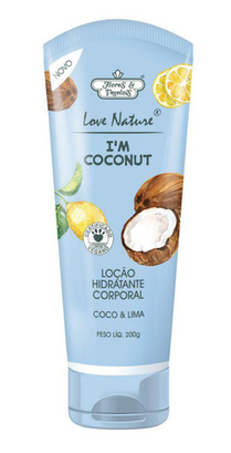 Locao Hidratante Flores E Vegetais Coco E Lima 200G