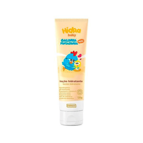 Loção Hidratante Infantil Galinha Pintadinha Hidrababy Com 120G Farmax